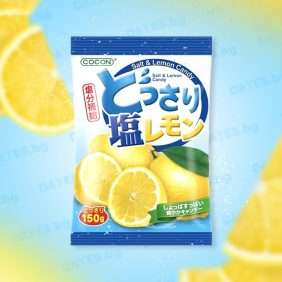 Lemon salt cndy asian cocon азиатски бонбони с лимон и сол