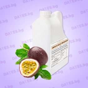 Bubble tea syrup concentrate сироп за бъбъл тий концентрат плодов маракуя passion fruit