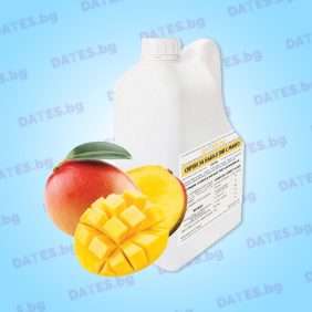 Bubble tea syrup concentrate сироп за бъбъл тий концентрат плодов mango манго