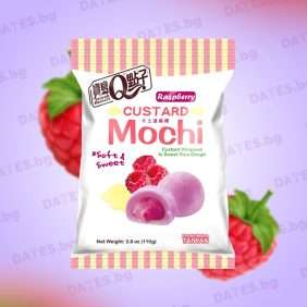 Mochi traditional japanese dessert taiwan q brand raspberry мочи малина японски сладки