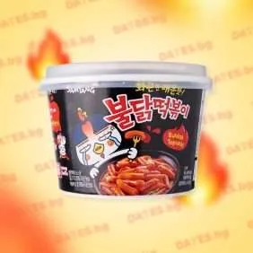 Theokbokki samyang buldak spicy original оригинален токбоки булдак токбокки оризов кейк корейски