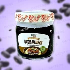 Jjajang sause korean black bean корейска паста от боб черен