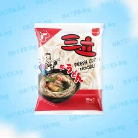 Fresh udon noodles